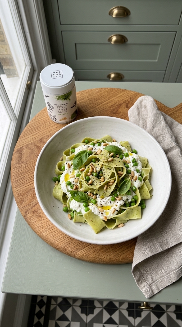 matcha pasta — hear me out