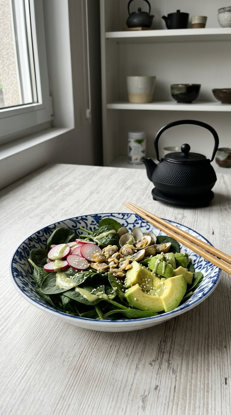 ensalada de primavera que me ha salido sin querer