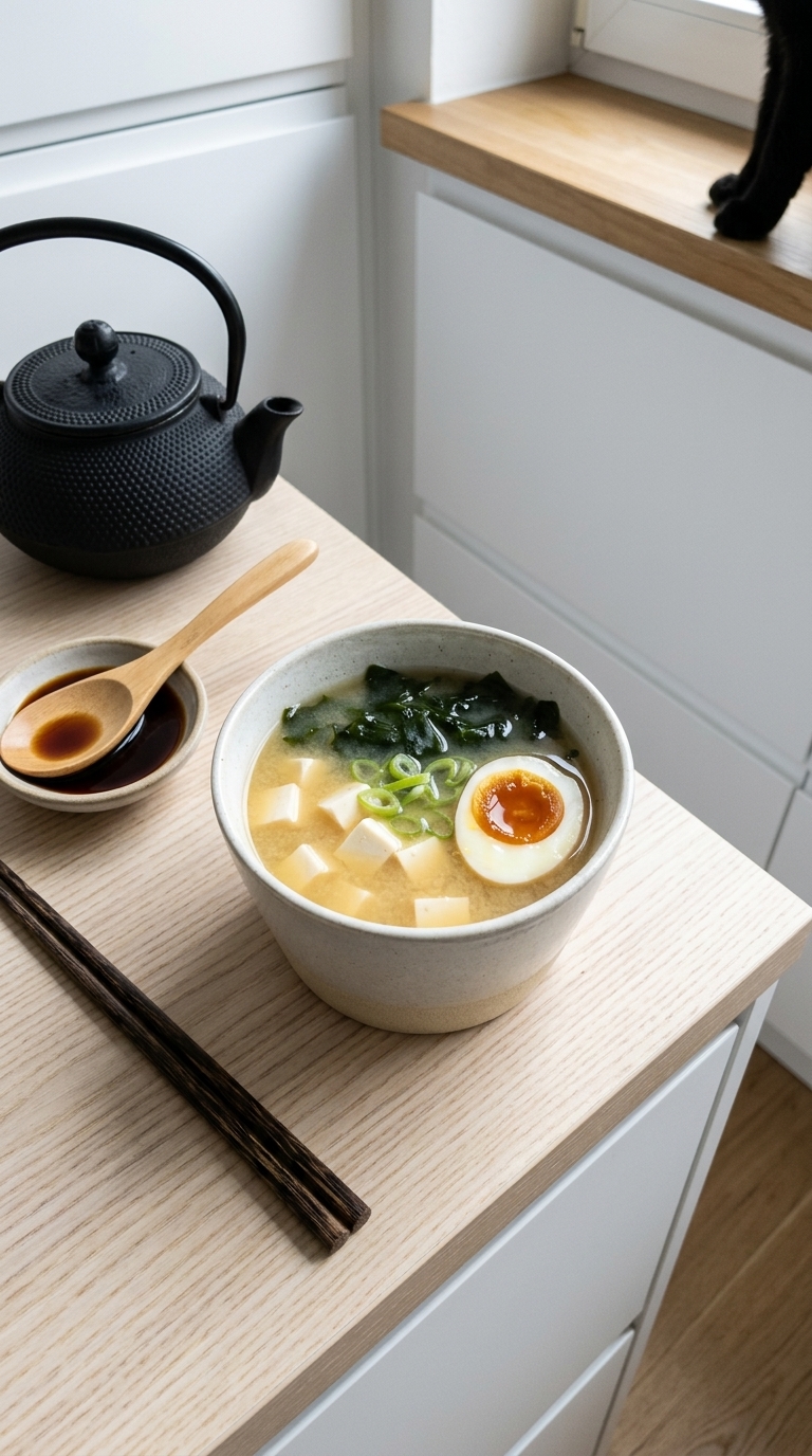 Miso-Suppe zum Frühstück — ja, das meine ich ernst