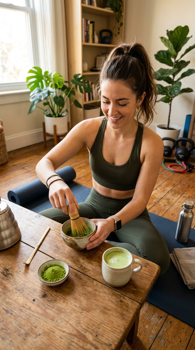 Se entrena mejor tomando un matcha antes?